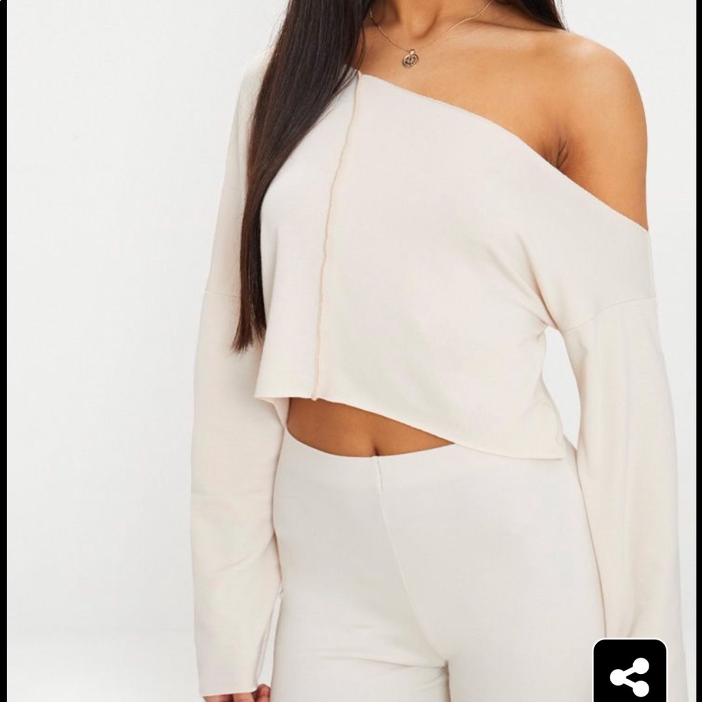 Off shoulder sweater